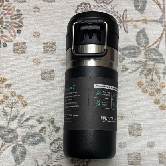 Stanley Black and Silver Go Bottle - Picture 2 of 2